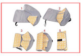 3 IN 1 EZchange™ Clean Hands Diaper Changing Mat - Hygienic - Travel & Easy to Use