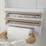 4 in 1 - Kitchen Roll, Paper Towel & Spices Organizer