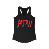 Satan Logo Women's Ideal Racerback Tank