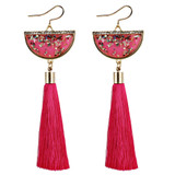 Basin and Tassel Earrings