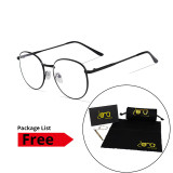 Round Computer Glasses Transparent for Women Men Blue Light Blocking