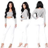 Women's Fashion High Waisted Stretch Slim Jeans