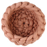 Kneading Cat Bed - Soft Wicker Cat Bed - Soft Warm Knitted Cat Bed