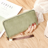 Brand Designer Wristband Wallets Women Many Departments Clutch Wallet Female Long Large Card Purse Ladies Handbag