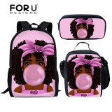 FORUDESIGNS Children School Backpack