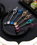 Treble Clef Musical Note Stirring Spoon