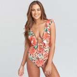 Kamelya Selin Swim Suit / Floral