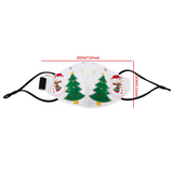 Christmas LED Light-Up Luminous Christmas Mask
