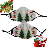 Christmas LED Light-Up Luminous Christmas Mask