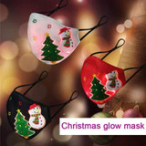 Christmas LED Light-Up Luminous Christmas Mask