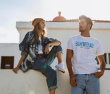 Couple Tops - New Letter Print T-Shirt Fashion 100% Cotton Tops Lover's Clothes
