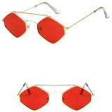 Men's Sunglass - Designer Small Square Colorful Lens Sunglasses