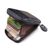 Men's Bags - New RFID Blocking Zipper Pocket Card Holder Wallet