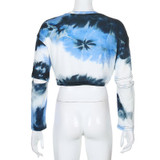Smoky Crop Long Sleeve Top