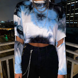 Smoky Crop Long Sleeve Top