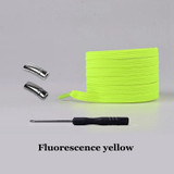 1 Pair Magnetic Shoelaces Elastic No Tie Shoe