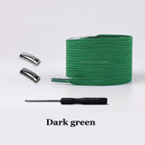 1 Pair Magnetic Shoelaces Elastic No Tie Shoe