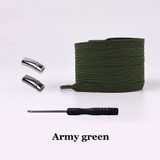1 Pair Magnetic Shoelaces Elastic No Tie Shoe
