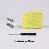1 Pair Magnetic Shoelaces Elastic No Tie Shoe