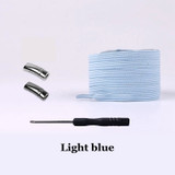 1 Pair Magnetic Shoelaces Elastic No Tie Shoe