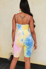 Tie Dye Skinny Rompers
