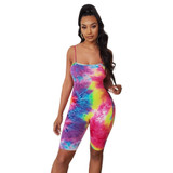 Tie Dye Skinny Rompers