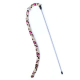 Cat Toy Feather Cat Teaser Wand Cat Interactive Toy Funny Caterpillar Colorful Rod Teaser Wand Pet Cat Supplies Cat Accessory