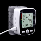 USB Rechargeable Digital Wrist Blood Pressure Monitor