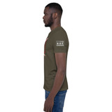 LOVE = 5 KEYS - 45 American Patriot - Premium Short-Sleeve T-Shirt
