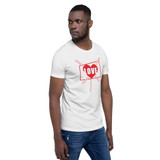 LOVE = 5 KEYS - 45 American Patriot - Premium Short-Sleeve T-Shirt