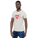 LOVE = 5 KEYS - 45 American Patriot - Premium Short-Sleeve T-Shirt