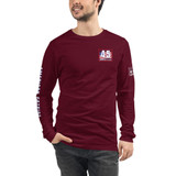 The 45 American Patriot - Premium Men's Long Sleeve Crew Tee