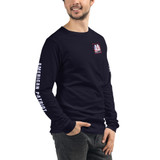 The 45 American Patriot - Premium Men's Long Sleeve Crew Tee