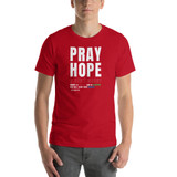 Pray Hope Don't Worry - 45 American Patriot - Short-Sleeve Unisex T-Shirt