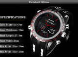 Luxury Waterproof LED Digital Quartz Men Sports Watch