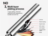 Shower Head with Switch Hand Nozzle Brass Pressure Rain & Pulse Spray Gun Round Detachable Without Drilling