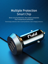 USB 18w Car Charger QC3.0 with 3 Ports and Quick charger 18W system USB 18w Car Charger QC3.0 with 3 Ports and Quick charger 18W system