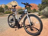 Genze E101 Sport Electric Bike- Silver 350 Watt