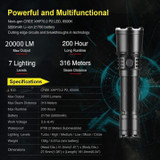 Navely Flashlight High Lumens Super Bright Waterproof(Limited Stock)