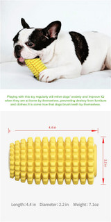Pet Toothbrush Corn Stick Pet Dog Chew Bite Toy