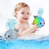 WILLIE THE SPRINKLER WHALE BATH TOY