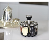 Rotating Cruet Condiment Seasoning Set for Spices