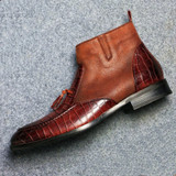 Men's Genuine Leather Comfortable Chelsea Ankle Boots