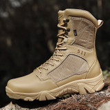 Men's Non-slip Wear-resistant Waterproof Forest Desert Hiking Combat Boots