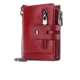 Men's Rfid Genuine Cow Leather Wallet
