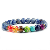 Natural Stone Chakra Bracelet