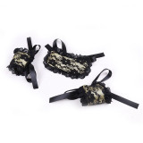 Exotic Apparel Sexy Lingerie Hot Lace Mask Blindfolded Patch + Sex Handcuffs Sex Toys For Couple Erotic Lingerie For Women