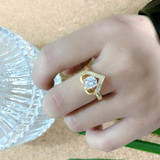 Jewelry Set Ring Stud - Earring - Necklace