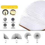 3-Color Creative LED Book Desk Lamp (USB Rechargeable)