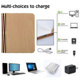 3-Color Creative LED Book Desk Lamp (USB Rechargeable)